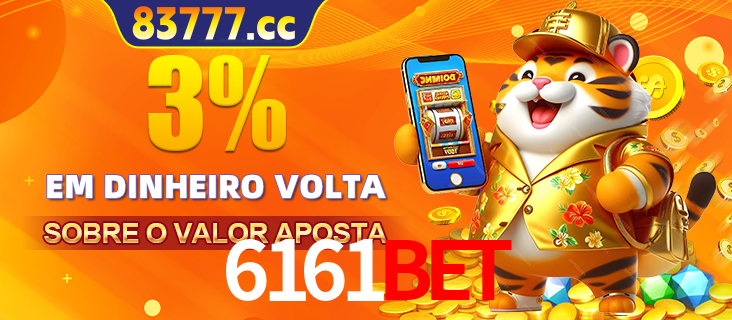 Promoção para baixar e instalar o aplicativo do cassino 6161BET. O banner oferece uma recompensa de R1aR1aR8, com a imagem de uma cobra sobre moedas de ouro.