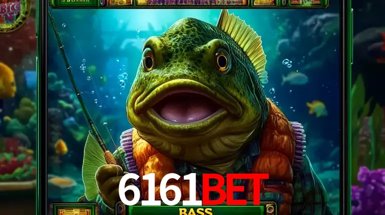 Personagem de peixe pescador do popular jogo de slot com tema de pescaria, uma das emocionantes opções de caça-níqueis para jogar e ganhar no cassino 6161BET.